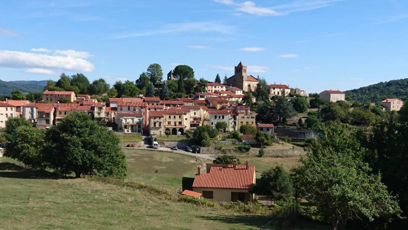 Camping à la ferme La Pomarède in Serralongue, Okzitanien, Frankreich