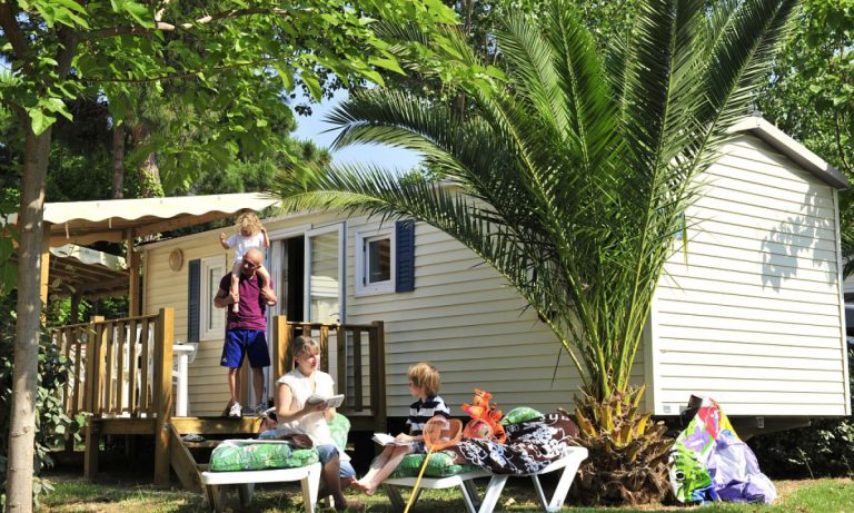 Camping-La-Sardane-Argelès-sur-Mer-stacaravan Camping-La-Sardane-Argelès-sur-Mer-stacaravan