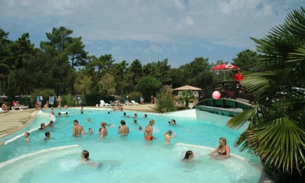 Campingplatz La Cte D'Argent in Hourtin-plage, Nouvelle-Aquitaine,  Frankreich