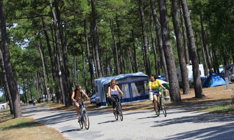 Camping Médoc Plage fietverhuur 768x461