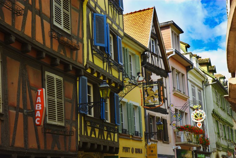 Bezienswaardigheden Colmar vakwerkhuizen gevels 768x515