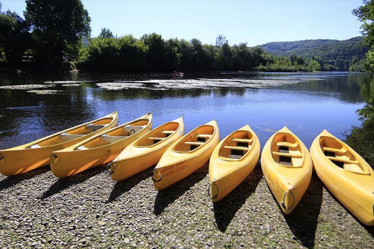 Camping Beau Rivage La Roque Gageac kanoverhuur 768x512