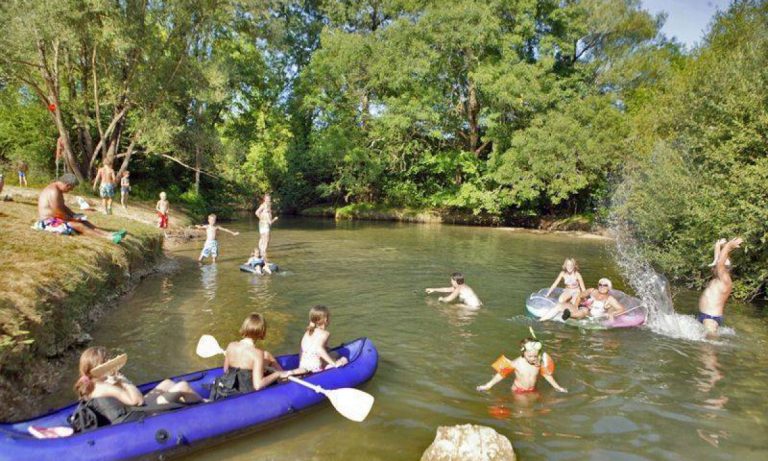 Camping Le Moulin de Paulhiac rivier 768x461