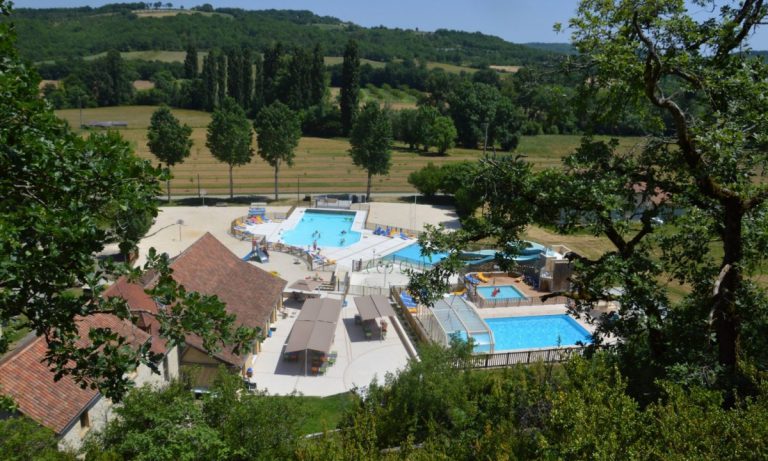 Camping Le Moulin de Paulhiac zwembaden 768x461