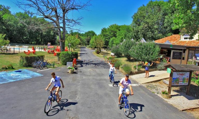 Camping Le Pontet Saint Astier fietsverhuur 768x461