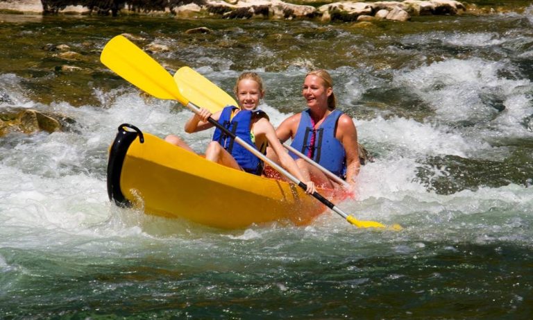 Camping Le Ranc Davaine kanovaren 768x461