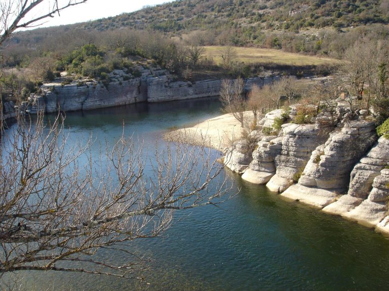 Camping le Riviera Ardeche rivier 768x576