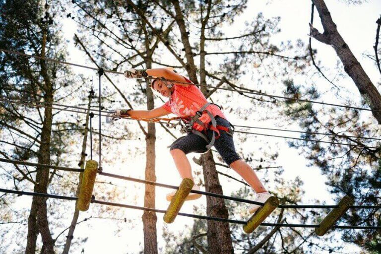 Camping La Grande Métairie Bretagne klimbos 768x512