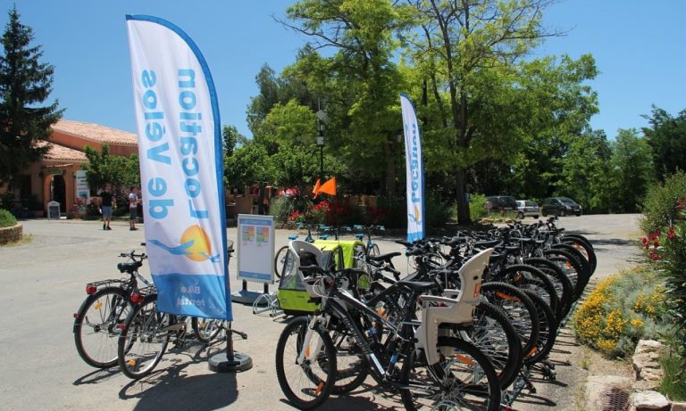 Camping Les Lacs du Verdon fietsverhuur 768x461