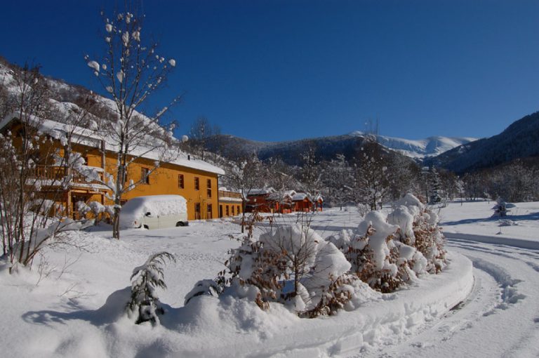 Camping Ascou la Forge wintercamping 768x510