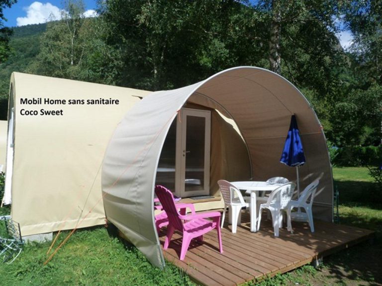 Camping Chantecler Lodgetent huren 768x576