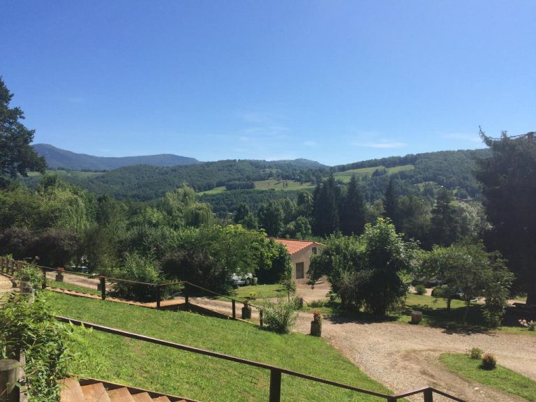 Camping Gites Au songe du Valier uitzicht 768x576