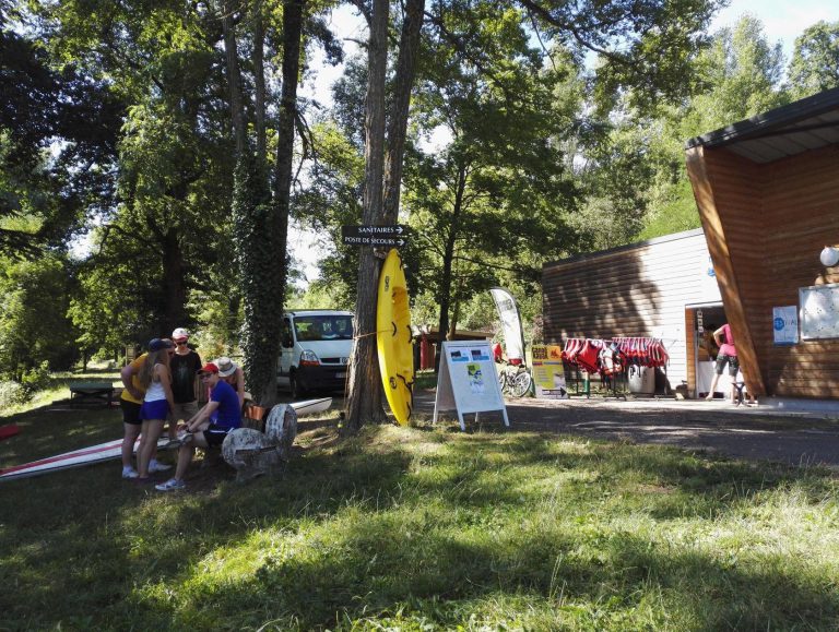 Camping La Bageasse kanoverhuur 768x579