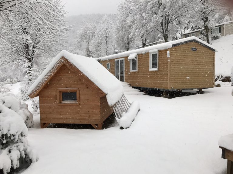 Camping Le Mas des Sédariès wintercamping stacaravan huren 768x576