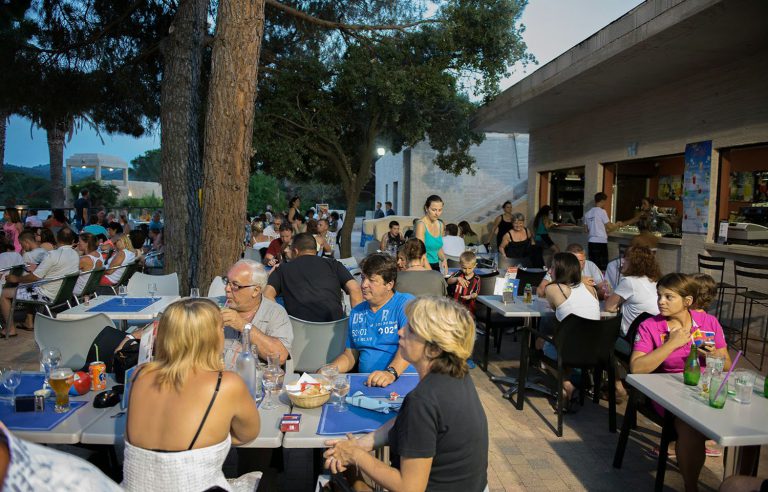 Camping Les Cigales terras 768x492