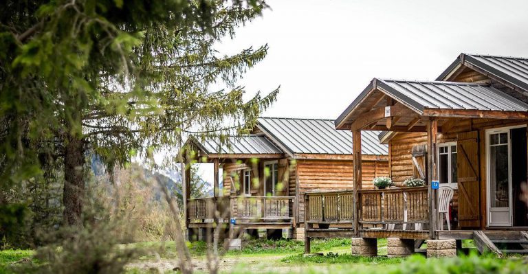 Camping Les Lanchettes chalet verhuur 768x399