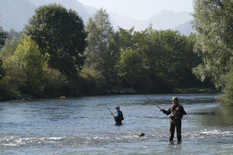 Camping du Lavedan Lau Balagnas vissen pyreneeen 768x511