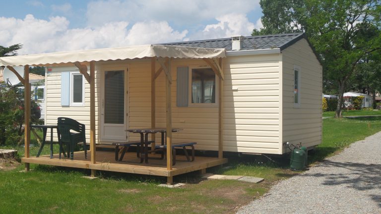 Camping du Vieux Château Tharon Plage stacaravan huren 768x432