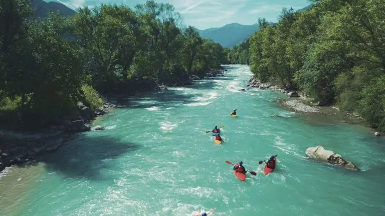 Campinga Huttopia Vallouise kanovaren 768x432