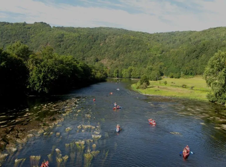 Camping Au Soleil d Oc kanovaren Dordogne 768x570