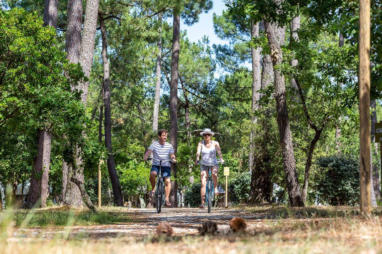 Camping Sandaya Soulac Plage fietsverhuur 768x512