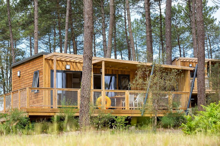 Camping Sandaya Soustons Village stacaravan huren 768x512