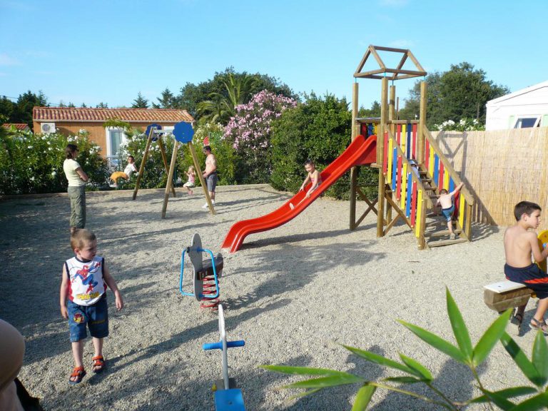 Camping La Pinède Enchantée in Argelès sur Mer speeltuin 768x576