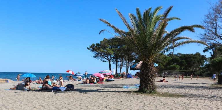 Camping Merendella in San Nicolao op Corsica strand 768x382
