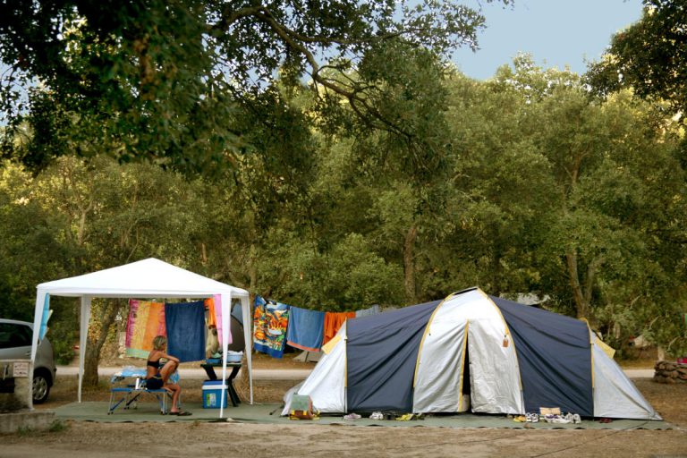 Camping U Stabiacciu in Porto Vecchio op Corsica staanplaats 768x512
