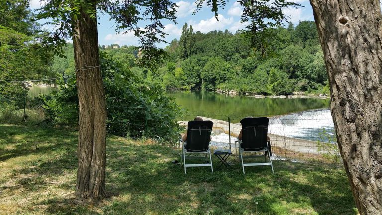 International Camping Ardeche uitzicht op de rivier 768x432