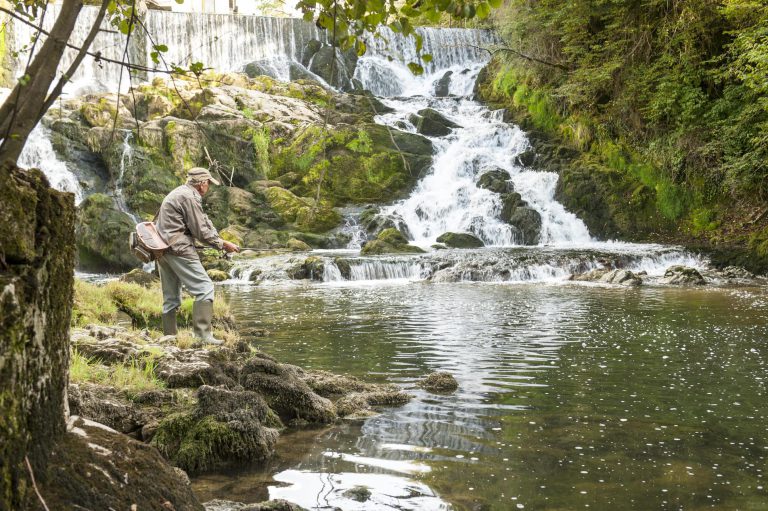Camping Les Gorges de l Oignin vissen 768x511