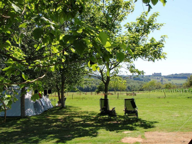 Camping Belle Vue Dordogne kasteel van Hautefort 768x576