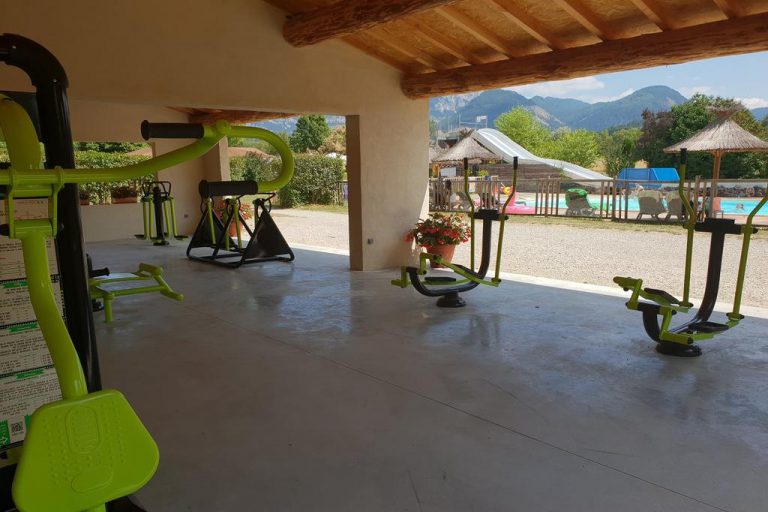 Camping L Hirondelle Drome fitness 768x512