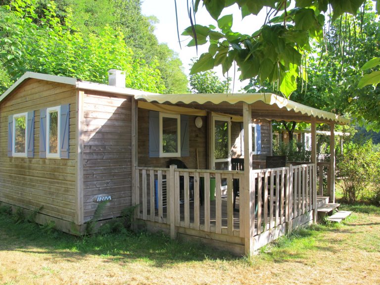 Camping La Chatonnière Dordogne stacaravan huren 768x576