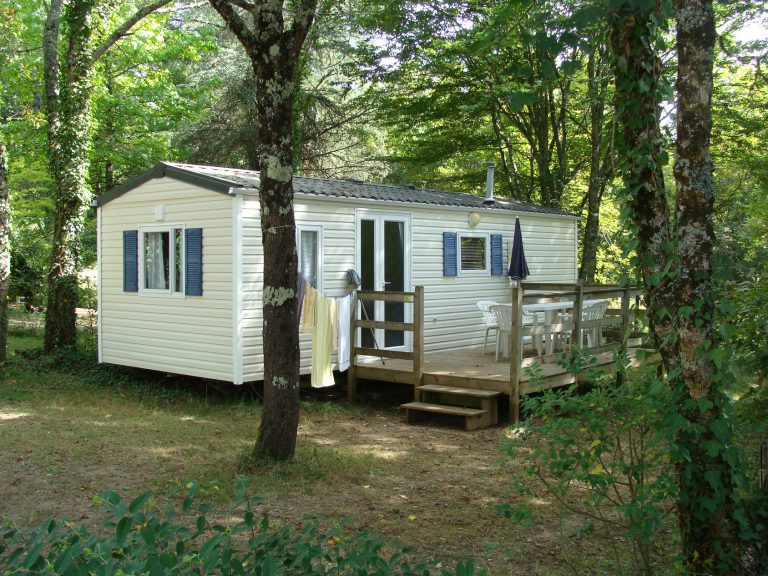 Camping La Grande Veyière Dordogne stacaravan huren 768x576