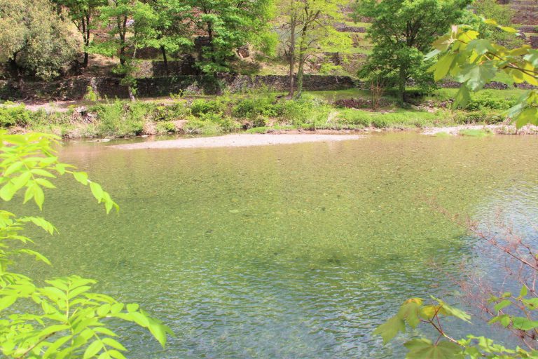 Camping Le Moulin du Luech Gard strandje 768x512