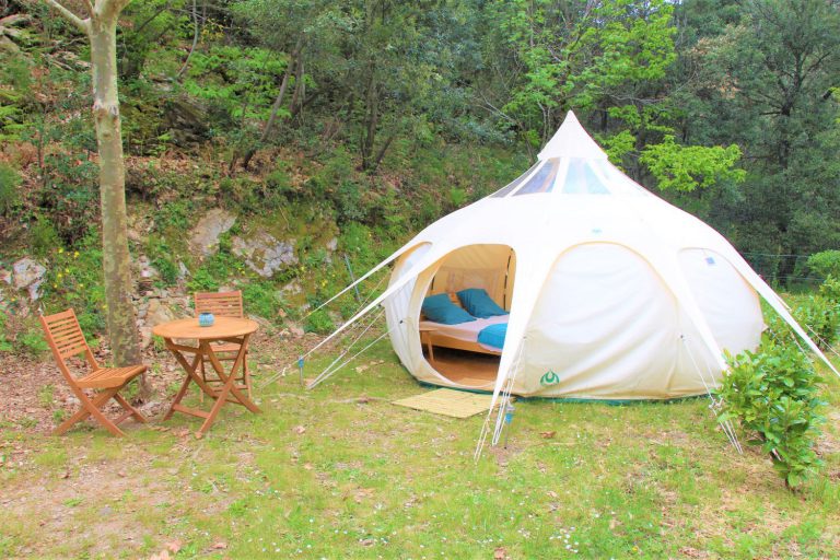 Camping Le Moulin du Luech Gard tent verhuur 768x512