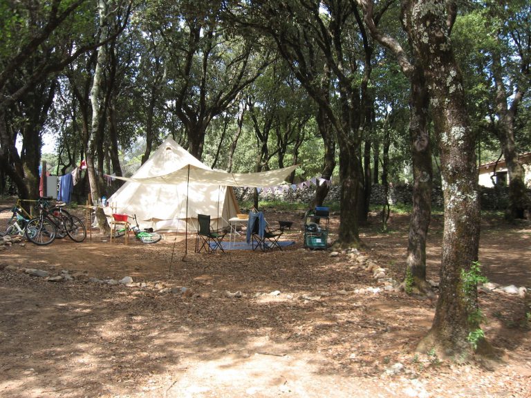 Camping Mille Etoiles Ardeche staanplaats 768x576