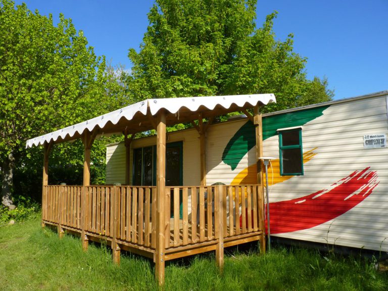Camping de la Belle Etoile Loire stacaravan huren 768x576