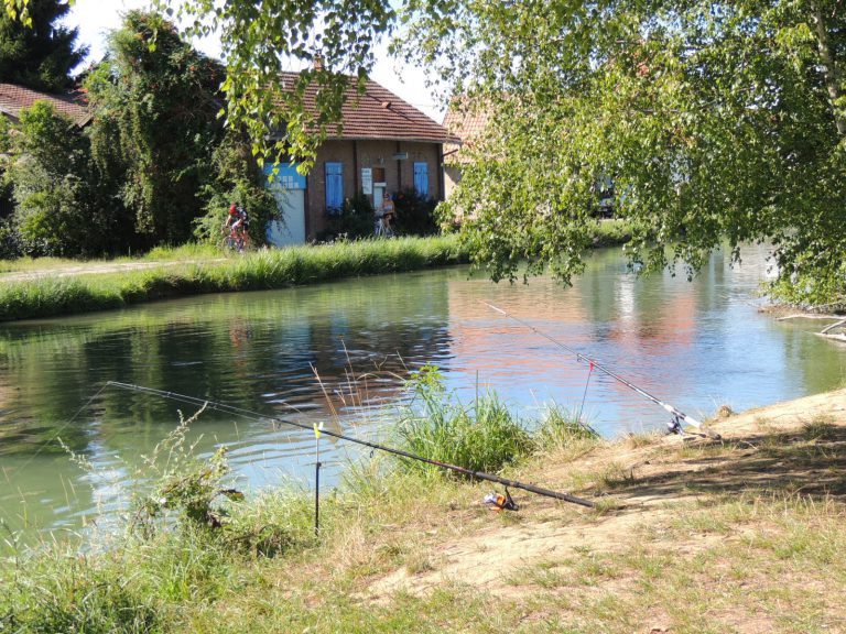 Camping Du Canal vissen 768x576