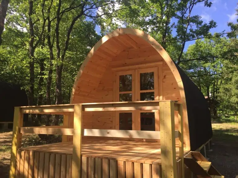 Camping Namasté chalet huren 768x576