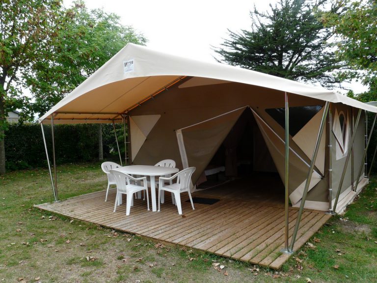 Camping de Keralouet Bretagne safaritent huren 768x576