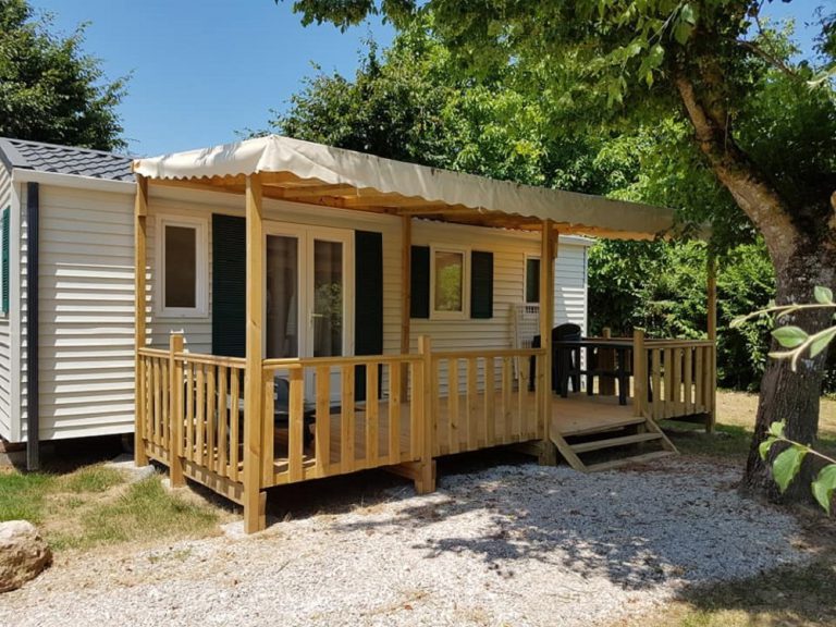 Camping Le Clos Lalande stacaravan huren 768x576