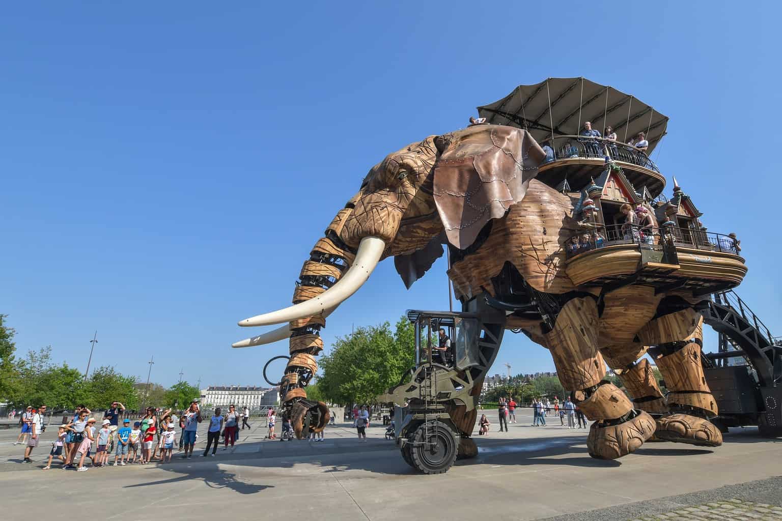 Campingplatz der Stadt Nantes in Nantes, Pays de la Loire, Frankreich