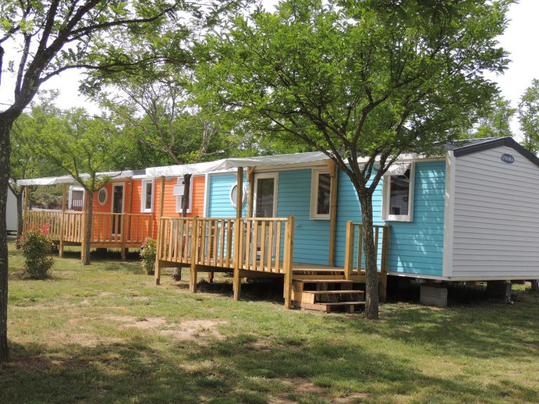 Camping Beaume Giraud Ardeche stacaravan 768x576