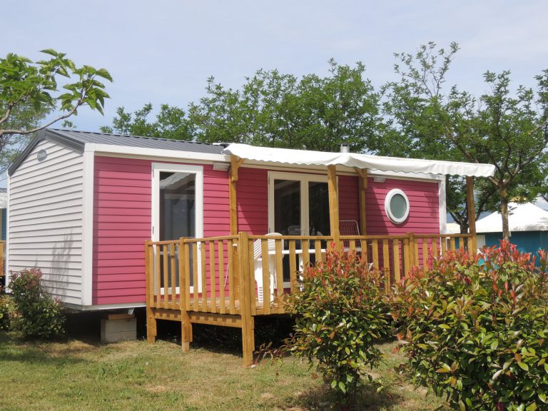 Camping Beaume Giraud Ardeche stacaravan huren 768x576