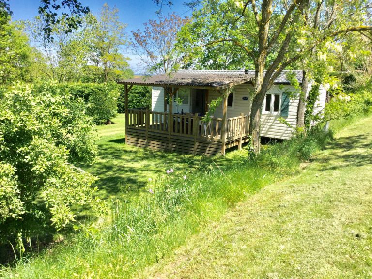 Camping Le Bas Larin Ardeche stacaravan 768x576