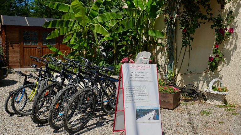Camping Le Chassezac Ardeche fietsverhuur 768x432