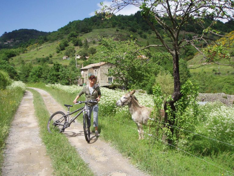 Camping Le Pastural Ardeche fietsverhuur 768x576