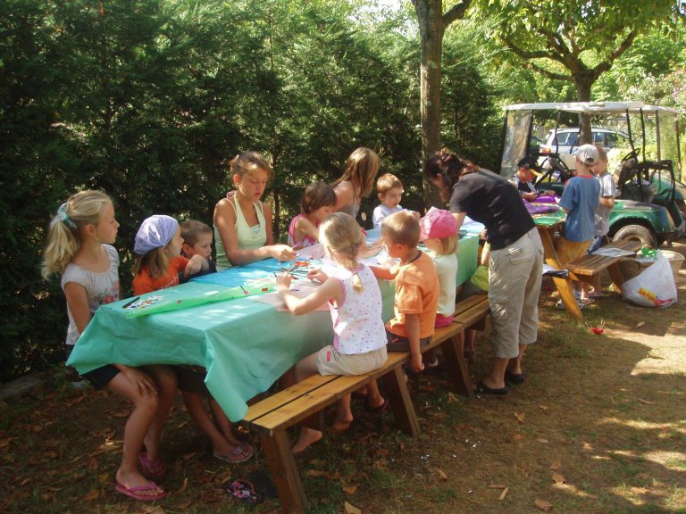 Camping Le Pastural Ardeche knutselen 768x576